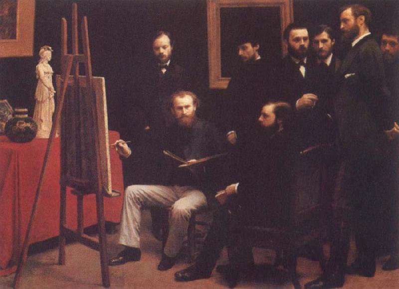 Henri Fantin-Latour A Studio in the Batignolles